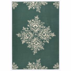 Zelenobílý koberec Hanse Home Gloria Blossom, 120 x 170 cm Bonami.cz