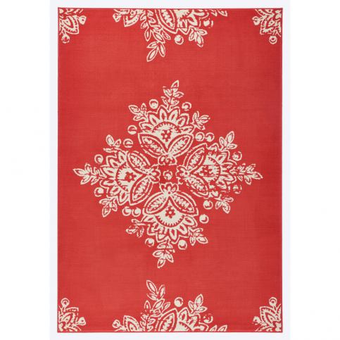 Červený koberec Hanse Home Gloria Blossom. 160 x 230 cm - Bonami.cz