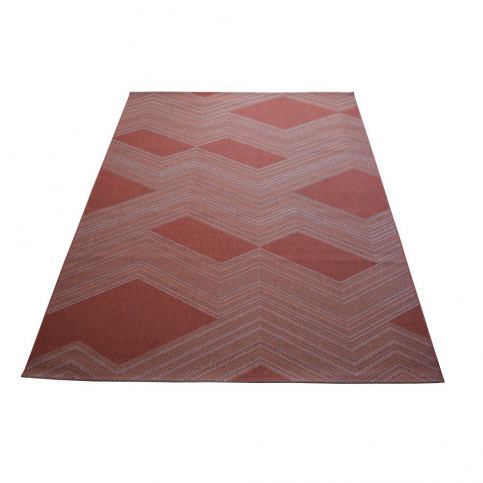 Vysoce odolný koberec Floorita Red Retro, 200 x 250 cm - Bonami.cz