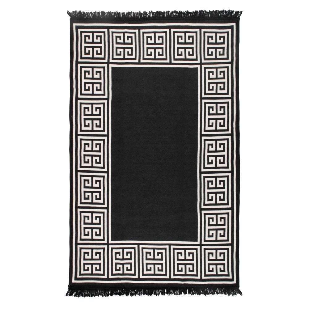 Béžovo-černý oboustranný koberec Athena, 140 x 215 cm - Bonami.cz