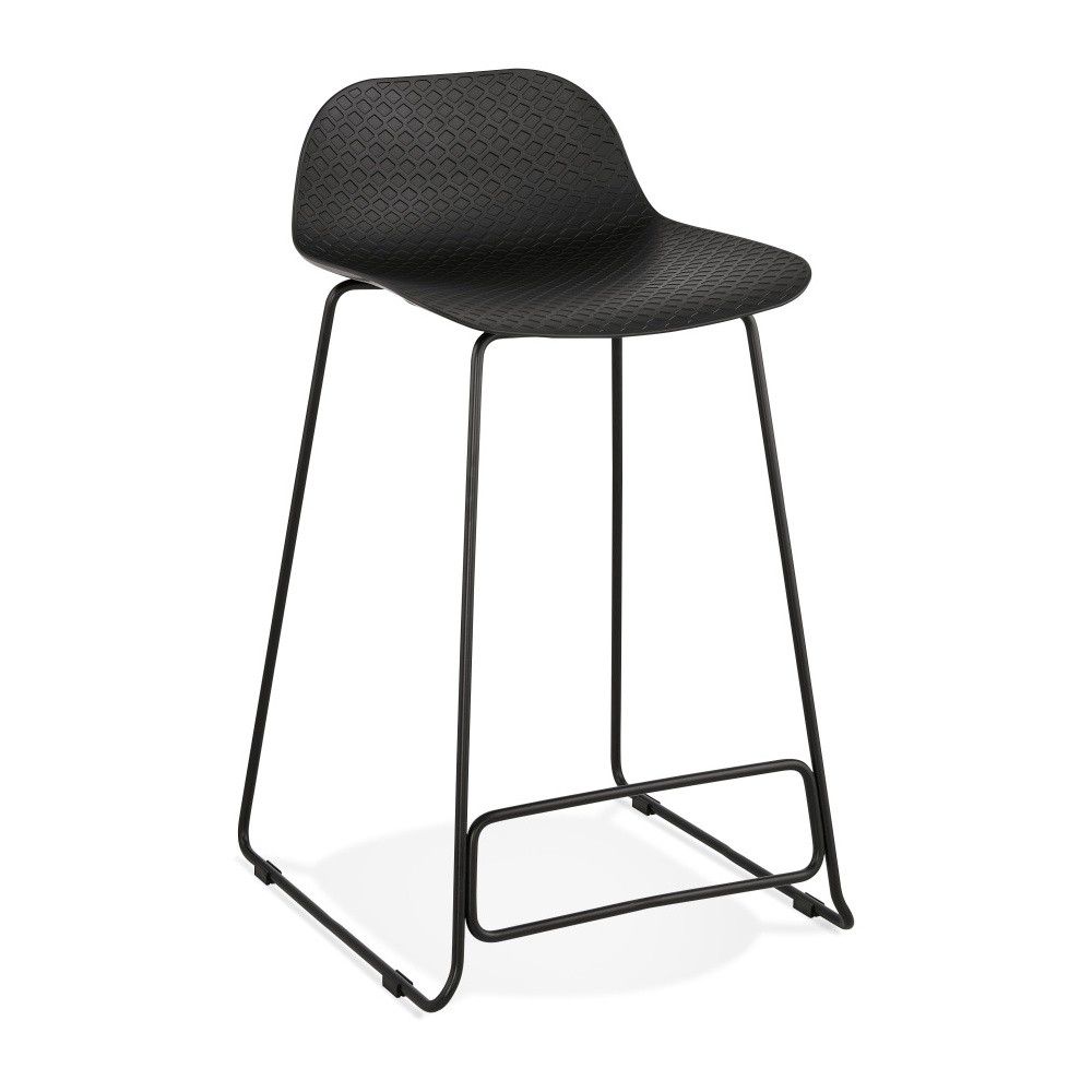 Černá barová židle Kokoon Slade, výška 85 cm - Bonami.cz