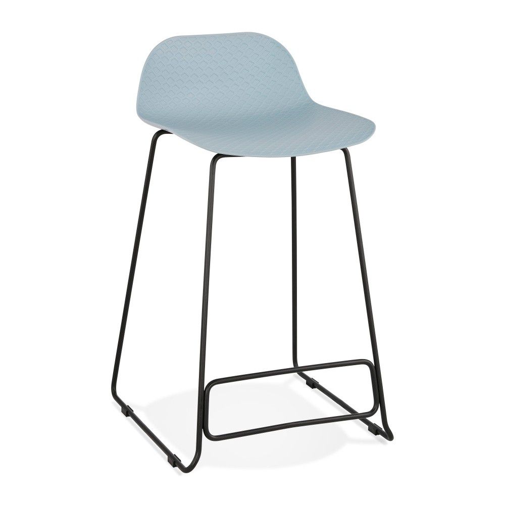 Světle modrá barová židle Kokoon Slade, výška 85 cm - Bonami.cz