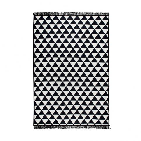 Černo-bílý oboustranný koberec Apollon, 140 x 215 cm - Bonami.cz