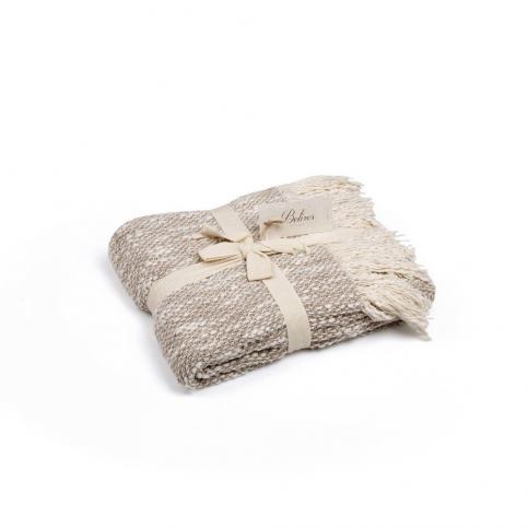Béžová bavlněná deka Baby, 130 x 170 cm - Bonami.cz
