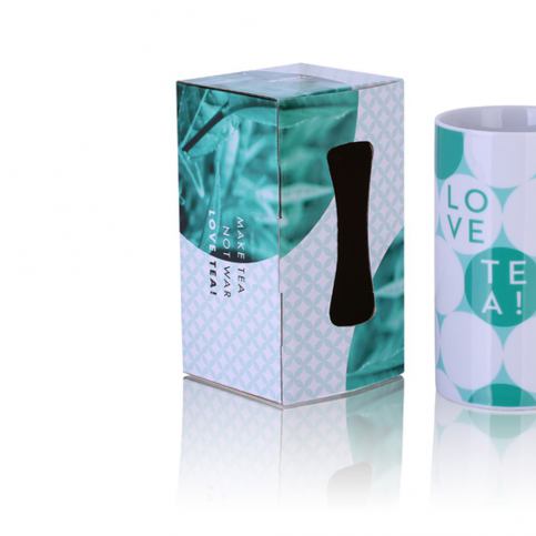 Hrnek na čaj Silly Design Love Tea, 500 ml - Bonami.cz