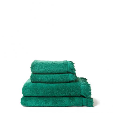 Set 2 zelených ručníků a 2 osušek z čisté bavlny Casa Di Bassi - Bonami.cz