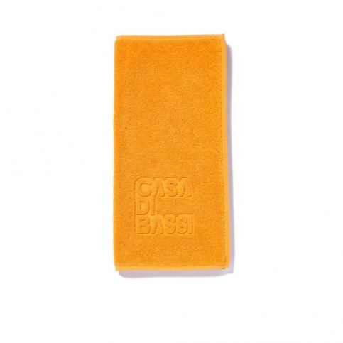 Oranžová koupelnová předložka z bavlny Casa Di Bassi, 50 x 70 cm - Bonami.cz