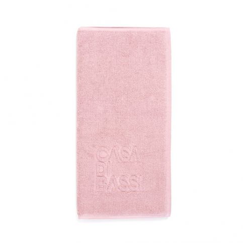 Růžová koupelnová předložka z bavlny Casa Di Bassi, 50 x 70 cm - Bonami.cz
