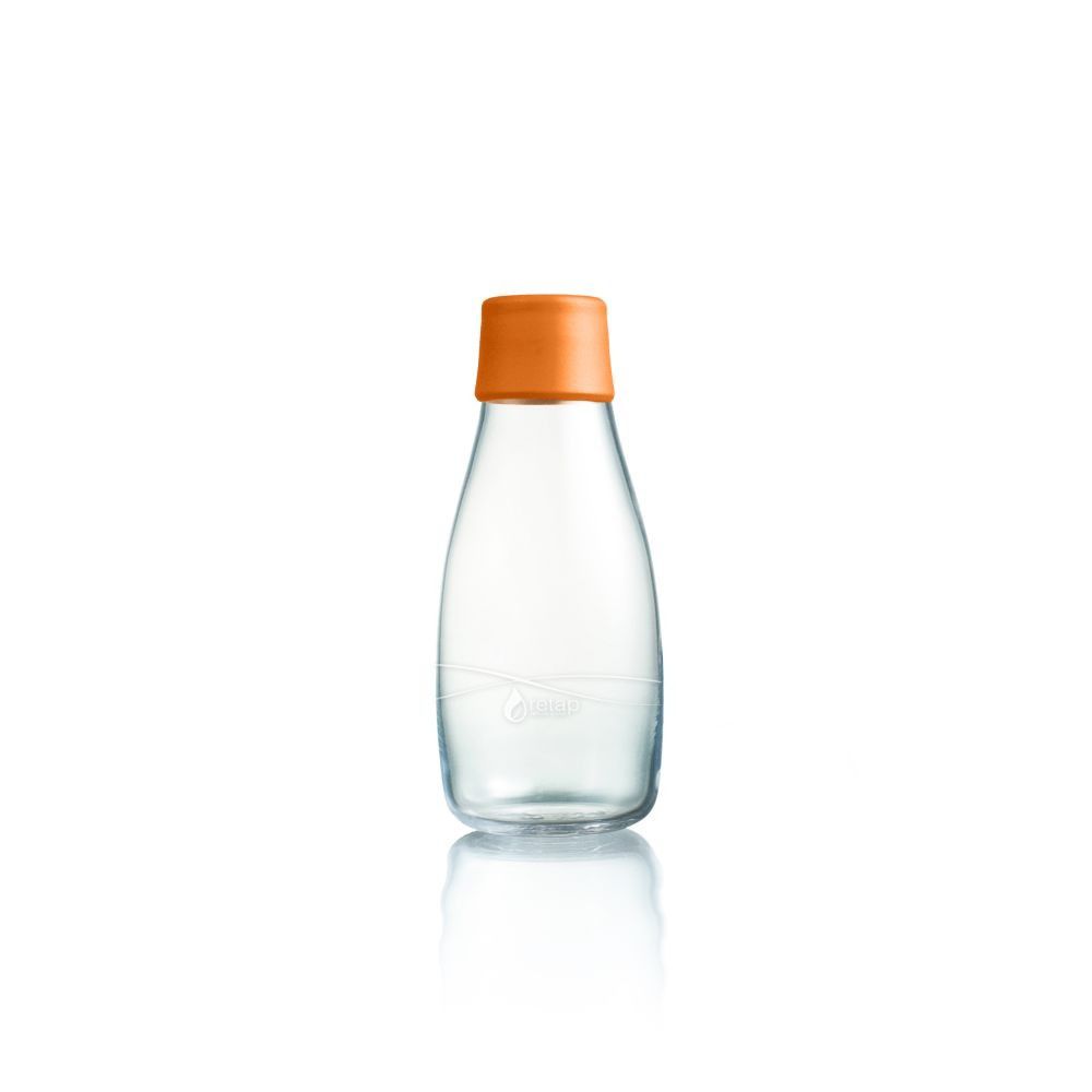 Oranžová skleněná lahev ReTap, 300 ml - Bonami.cz