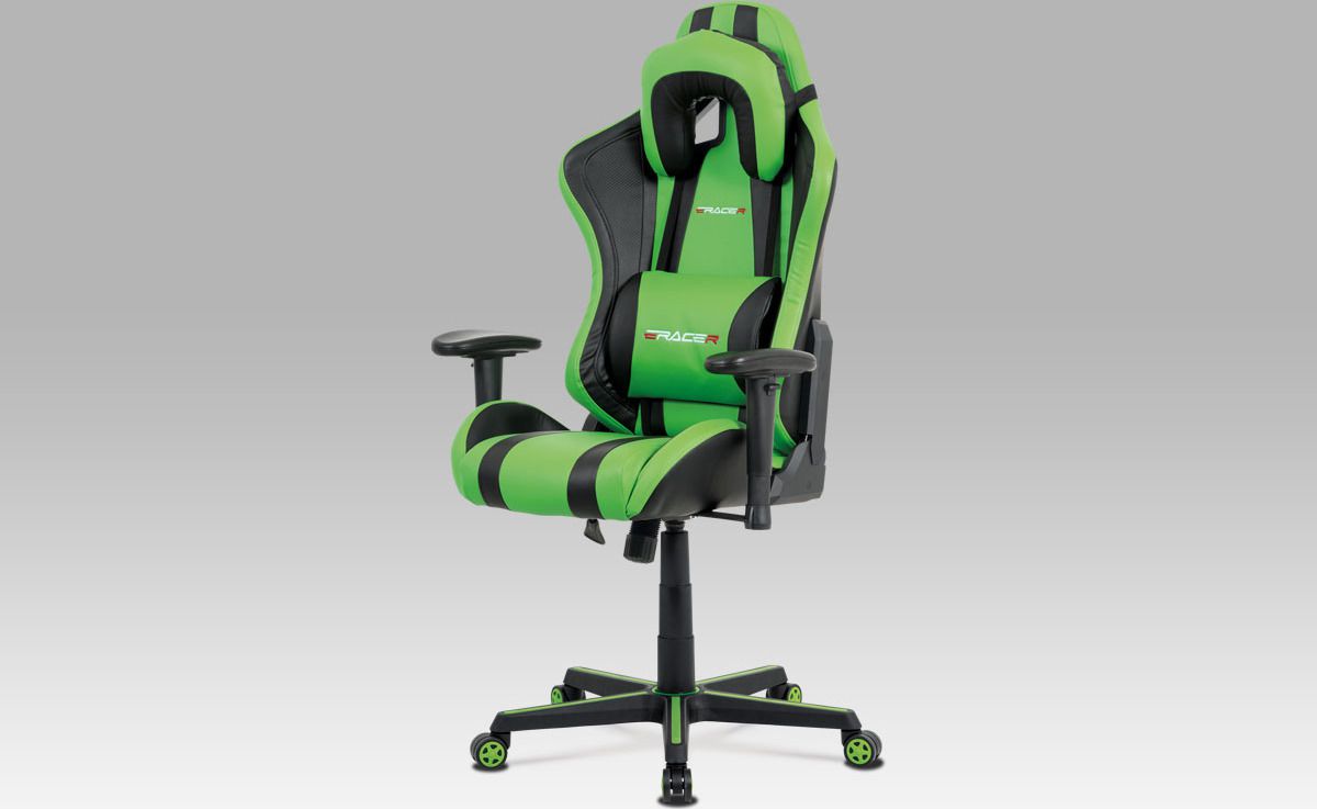 Kancelářská židle KA-V609 GRN zelená / černá Autronic - DEKORHOME.CZ