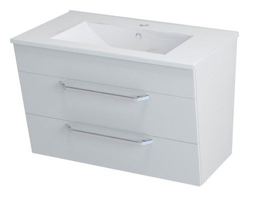 SAPHO - KALI umyvadlová skříňka 74x50x45cm, bílá (56076) KA075-3030 - Siko - koupelny - kuchyně