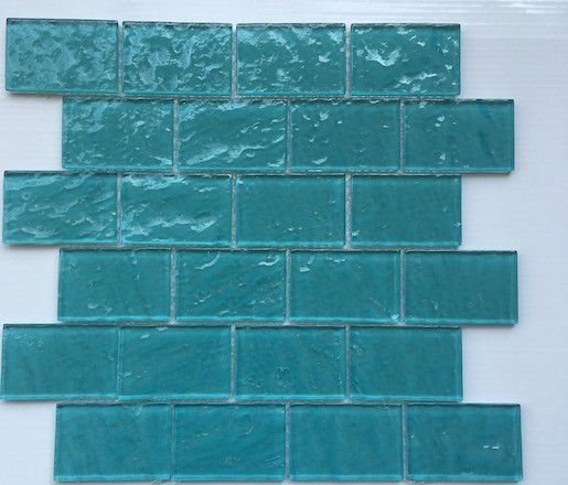 Skleněná mozaika Premium Mosaic tyrkysová 30x30 cm lesk MOS4872TU (bal.1,350 m2) - Siko - koupelny - kuchyně