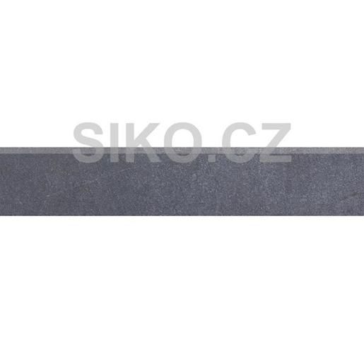 Sokl Rako Sandstone Plus černá 8,5x45 cm mat DSAPM273.1 - Siko - koupelny - kuchyně