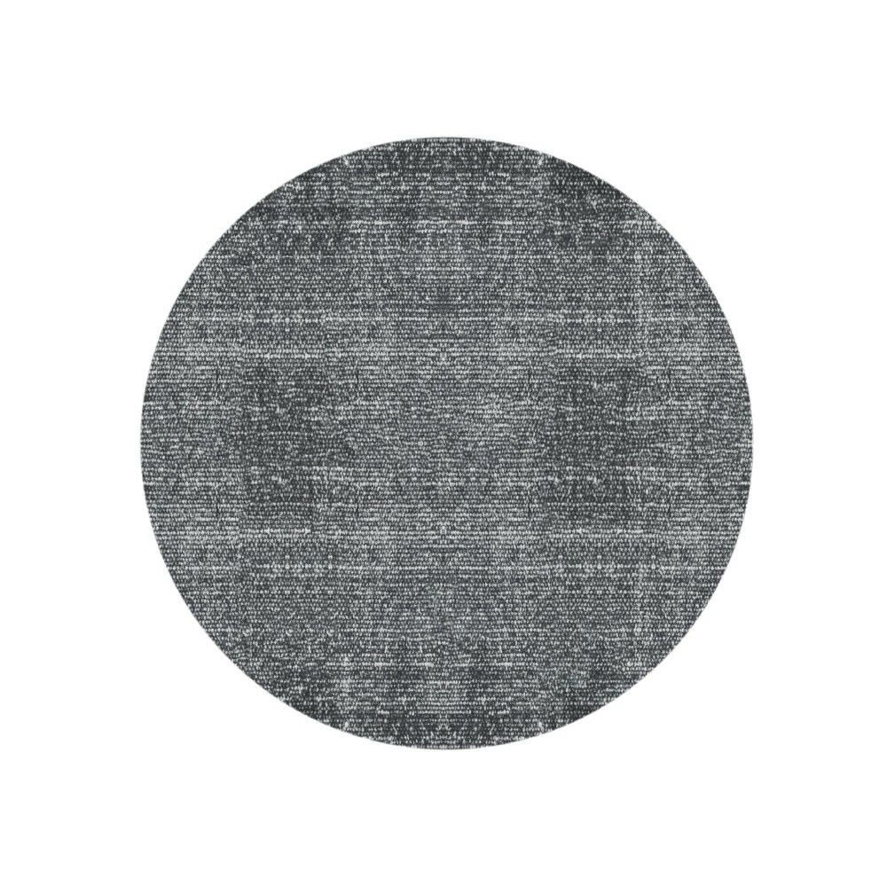 Černý bavlněný koberec PT LIVING Washed, ⌀ 150 cm - Bonami.cz