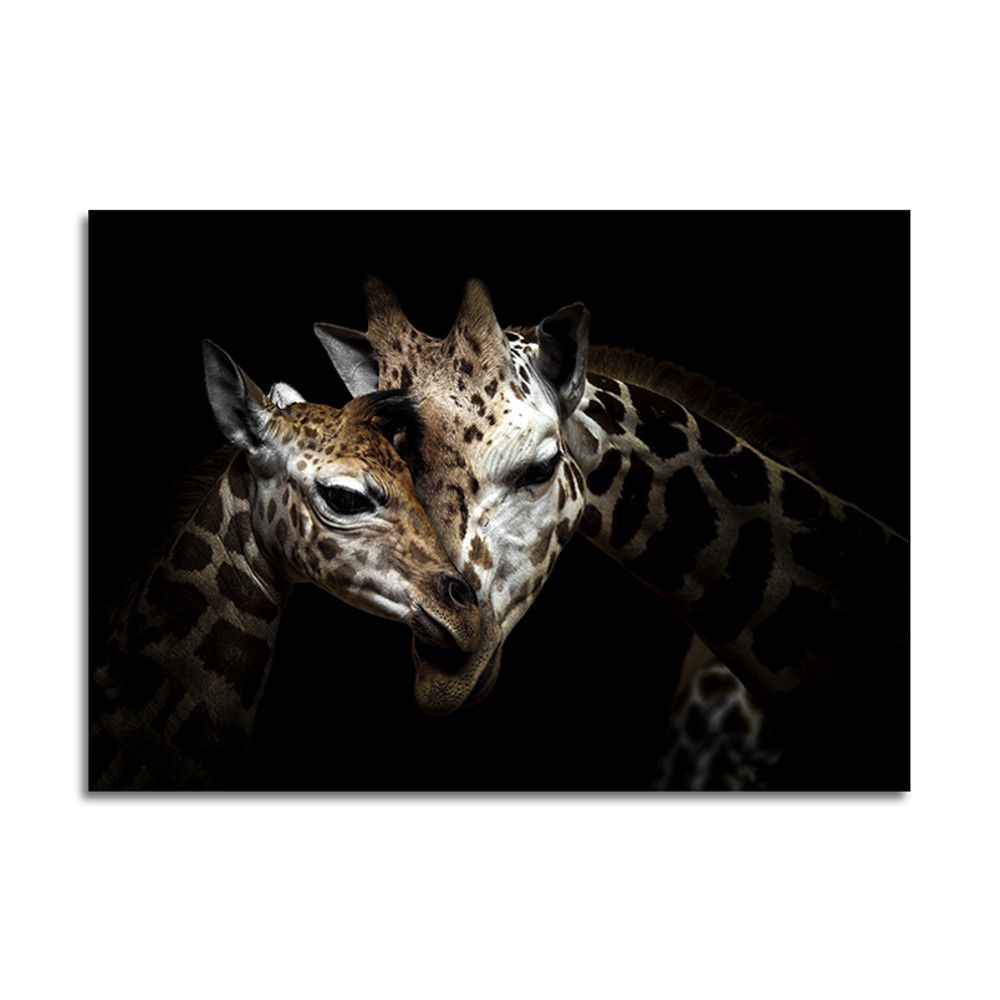 Obraz Styler Glas Animals Giraffe, 70 x 100 cm - Bonami.cz