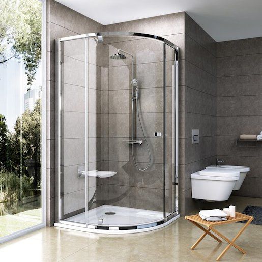 Sprchový kout čtvrtkruh 100x100 cm Ravak Pivot 376AAC00Z1 - Siko - koupelny - kuchyně