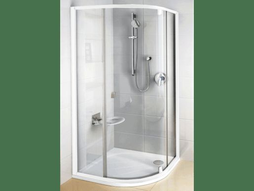 Sprchový kout čtvrtkruh 80x80 cm Ravak Pivot 37644100Z1 - Siko - koupelny - kuchyně