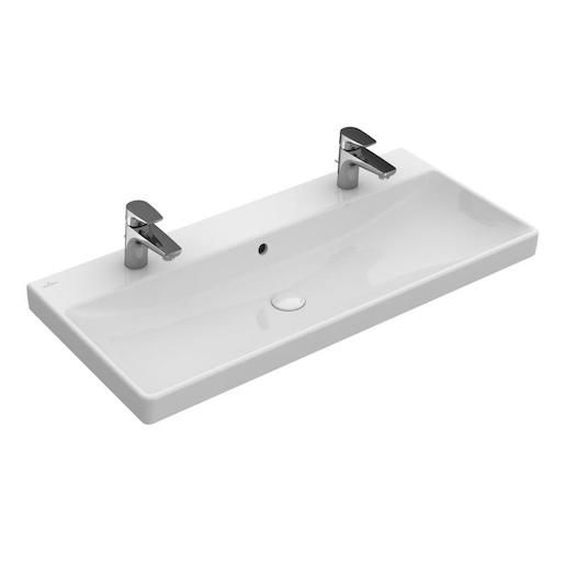 Umyvadlo Villeroy & Boch Avento 100x47 cm dva otvory pro baterii 4156A401 - Siko - koupelny - kuchyně