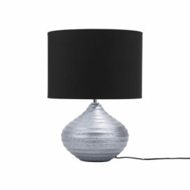 Stříbrná stolní lampa KUBAN