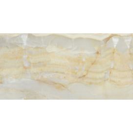 Dlažba Graniti Fiandre Marmi Maximum Gold Onyx 75x150 cm leštěná MML256715 (bal.2,250 m2)