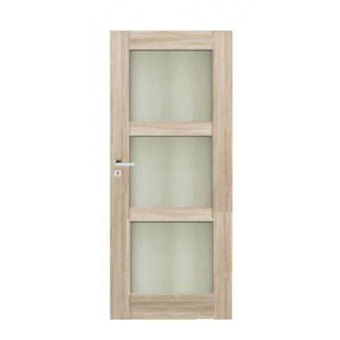 Interiérové dveře Accra 80 cm, pravé, otočné ACCRAW6S3D80P - Siko - koupelny - kuchyně