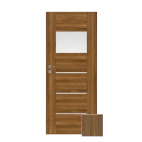 Interiérové dveře Aura 90 cm, pravé, otočné AURA1OK90P - Siko - koupelny - kuchyně