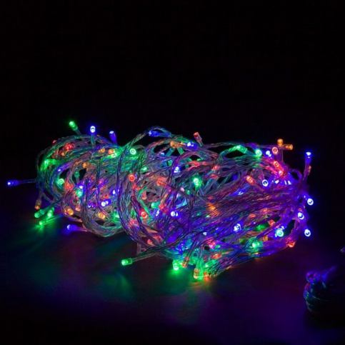 VOLTRONIC® 1237 Vánoční LED osvětlení 20 m - barevné 200 LED - Favi.cz