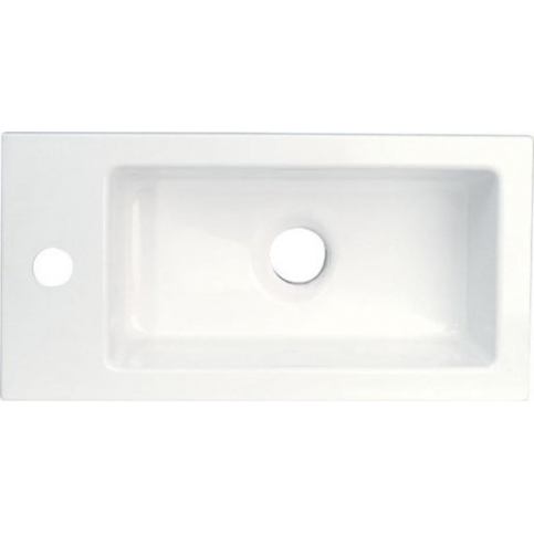 SAPHO - um. litý mramor 45x2x23cm bílé 55510 - Siko - koupelny - kuchyně