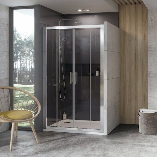 Sprchové dveře 150x190 cm Ravak 10° bílá 0ZKP0100Z1 - Siko - koupelny - kuchyně