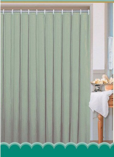 Sprchový závěs Sapho Aqualine polyester jednobarevný zelený 180x180 cm 0201103Z - Aqualine polyester jednobarevný zelený 0201103 Z 180 x 180 cm - Siko - koupelny - kuchyně