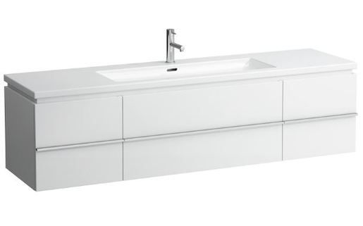 Koupelnová skříňka pod umyvadlo Laufen Case 179x47,6x46 cm bílá lesk H4013610754751 - Siko - koupelny - kuchyně