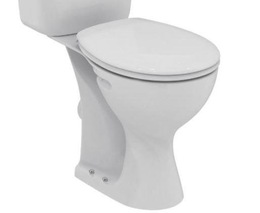 Ideal Standard WC kombi mísa, bezbariérová, 360x450x660 mm, zadní odpad, bílá E883201 - Hezká koupelna s.r.o.
