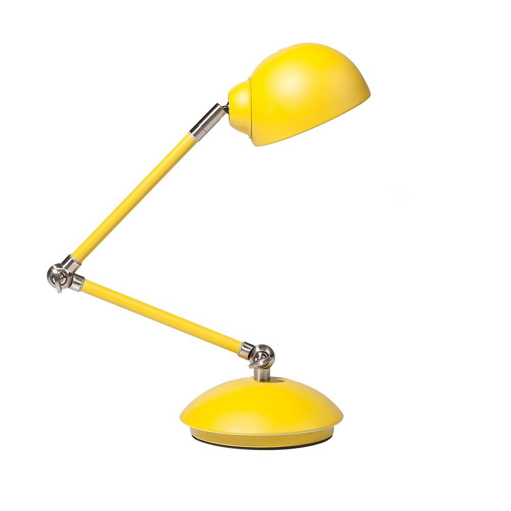 Stolní lampa 60 cm žlutá HELMAND - Beliani.cz