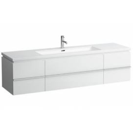 Koupelnová skříňka pod umyvadlo Laufen Case 179x47,6x46 cm bílá lesk H4013610754751
