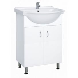 Koupelnová skříňka s umyvadlem Multi Pro 55,5x42,4 cm bílá PRO55NOVA