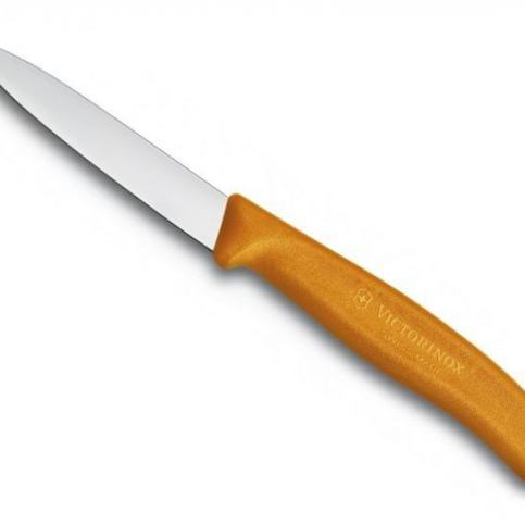 Victorinox Kuchyňský nůž na zeleninu VICTORINOX 8 cm oranžový - Favi.cz