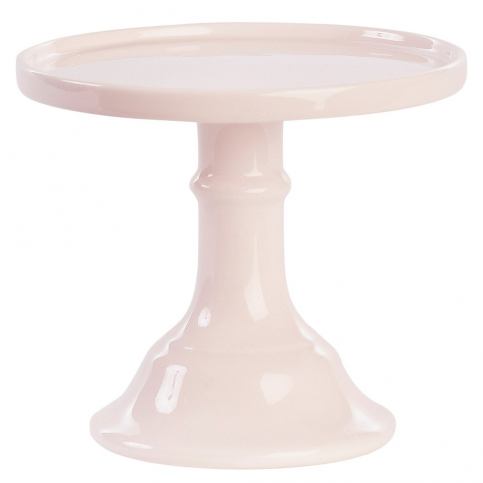Růžový keramický podnos na dort Miss Étoile, ø 15,5 cm - Bonami.cz