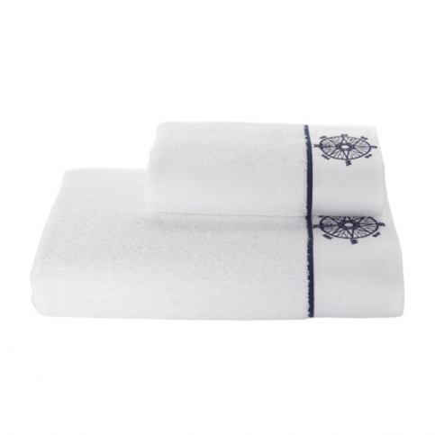 Soft Cotton Sada Ručníků MARINE LADY 50x100 cm + 85x150 cm Bílá - VIP interiér
