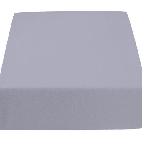 Froté prostěradlo šedé 180x200 cm Gramáž (hustota vlákna): Lux (200 g/m2) - Výprodej Povlečení