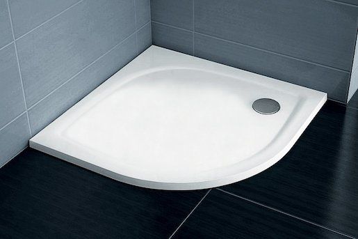 Sprchová vanička čtvrtkruhová Ravak 80x80 cm litý mramor XA234411010 - Siko - koupelny - kuchyně