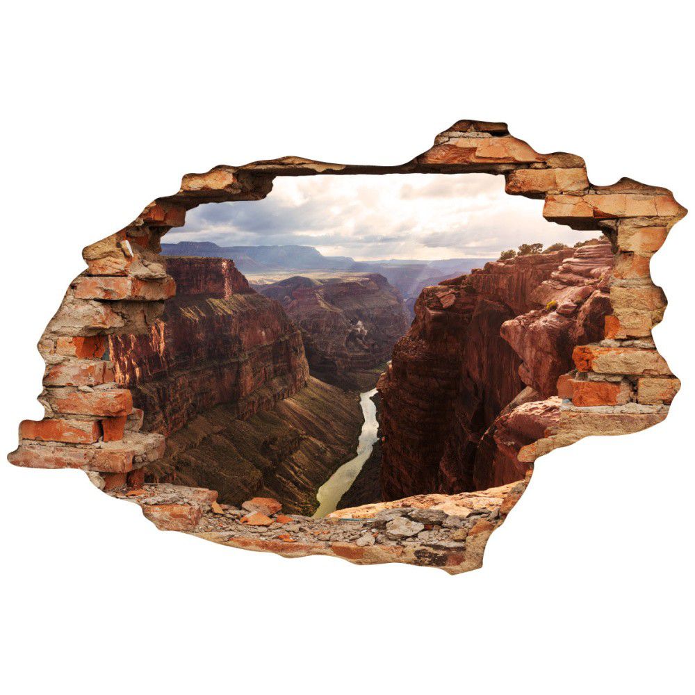 Samolepka na zeď Ambiance Grand Canyon, 60 x 90 cm - Bonami.cz