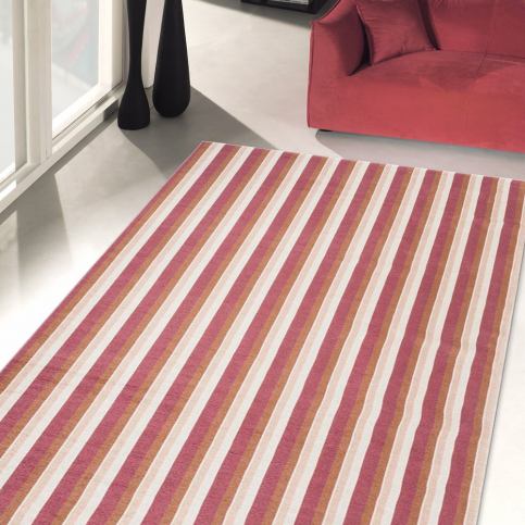 Vysoce odolný kuchyňský koberec Webtappeti Stripes Multi, 80 x 130 cm - Bonami.cz