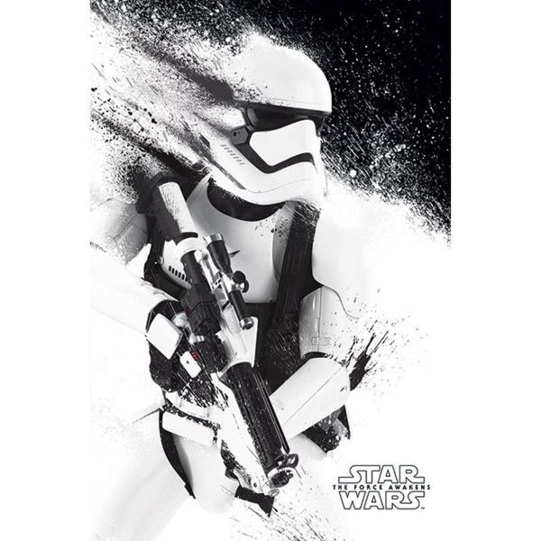 Plakát, Obraz - Star Wars VII: Síla se probouzí - Stormtrooper Paint, (61 x 91.5 cm) - Favi.cz