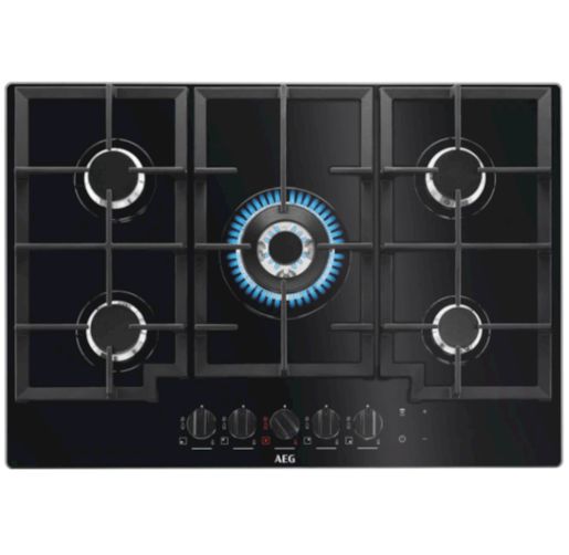 Plynová varná deska AEG černá HKB75540NB - Siko - koupelny - kuchyně