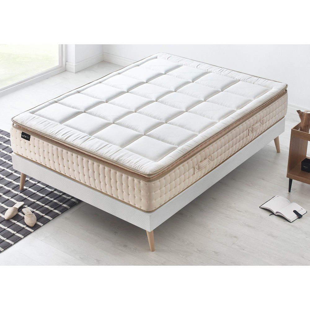 Dvoulůžková postel s matrací Bobochic Paris Cashmere, 160 x 200 cm - Bonami.cz