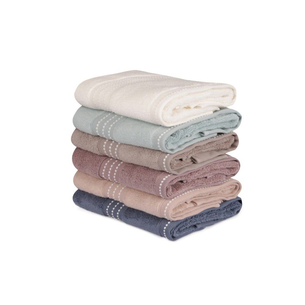 Sada 6 bavlněných ručníků Micro Cotton, 50 x 90 cm - Bonami.cz