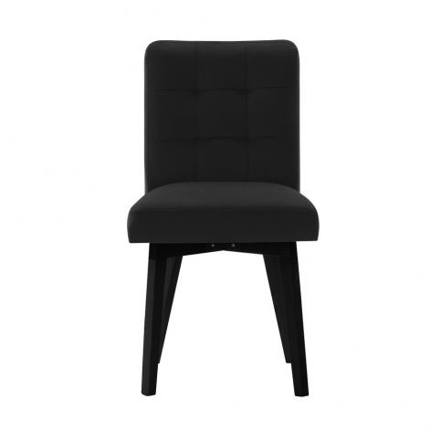 Černá jídelní židle s černými nohami My Pop Design Haring - Bonami.cz