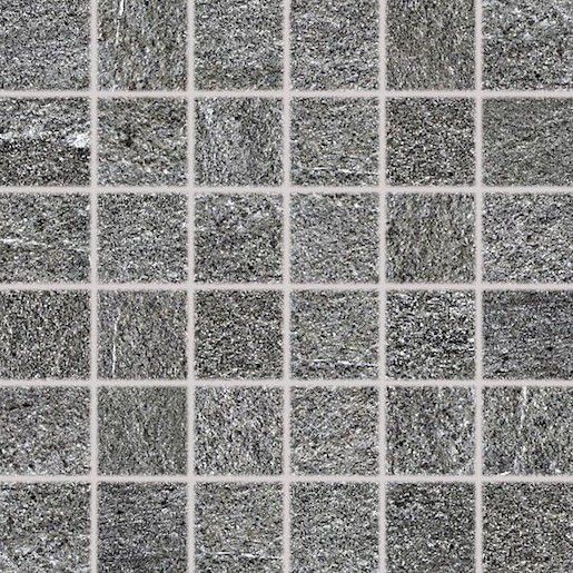 Mozaika Rako Quarzit tmavě šedá 30x30 cm mat DDM06738.1 - Siko - koupelny - kuchyně