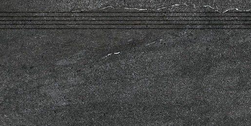 Schodovka Rako Quarzit černá 30x60 cm mat DCPSE739.1 - Siko - koupelny - kuchyně