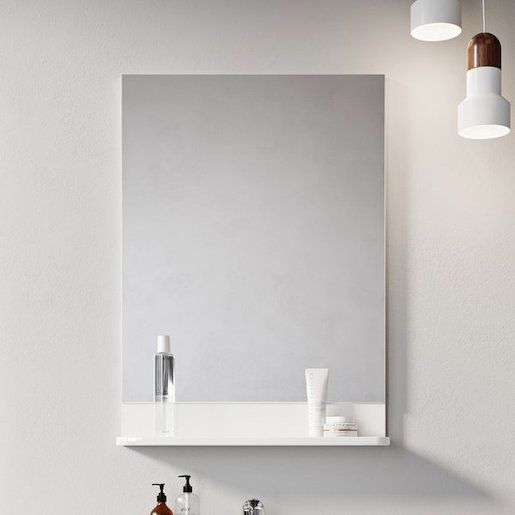 Zrcadlo Ravak Behappy II 53x74 cm bílá X000001099 - Siko - koupelny - kuchyně